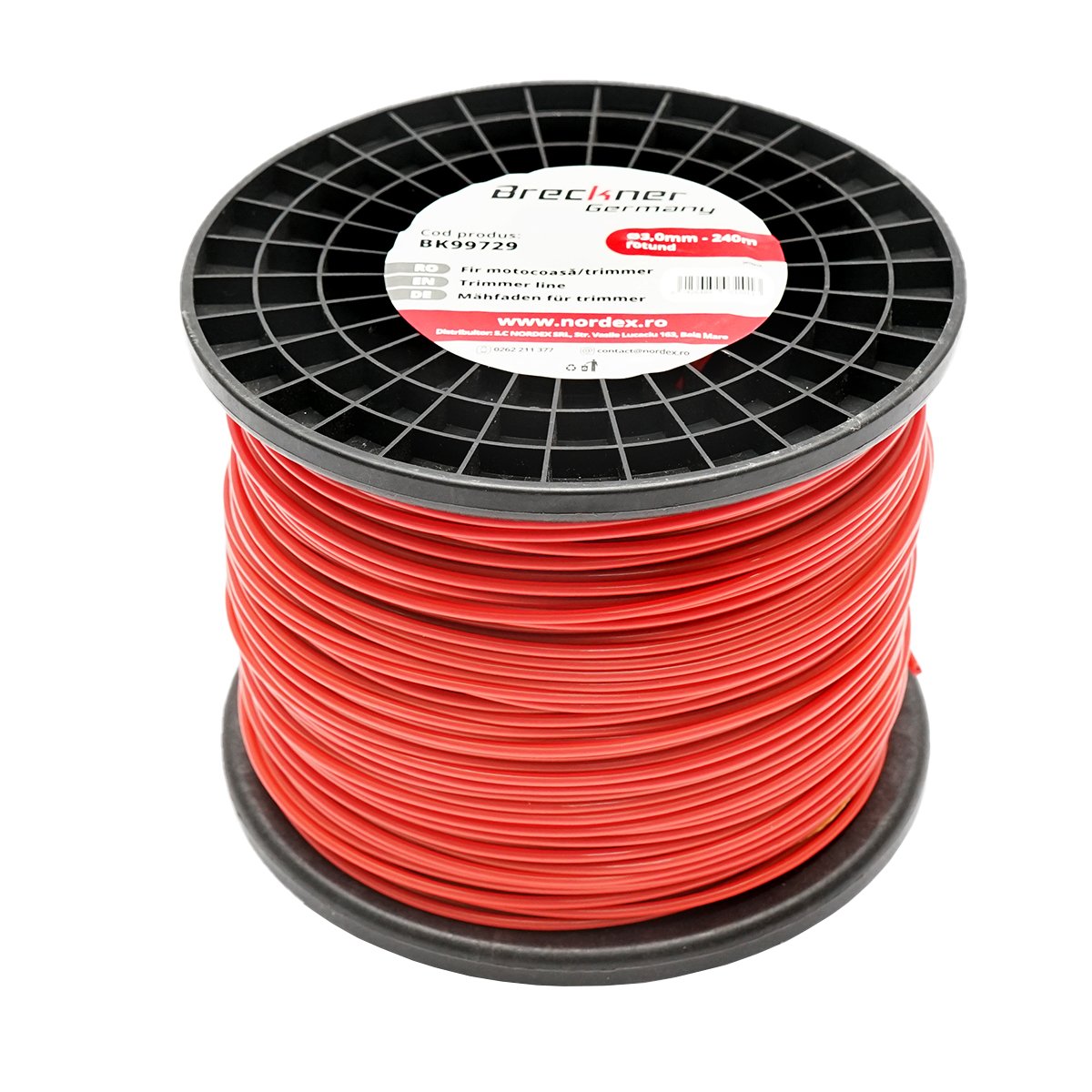 Fir rotund pentru motocoasa, 3.0 mm x 240 m Breckner Germany